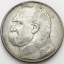 10 zł złotych Józef Piłsudski 1936. Stan 2-