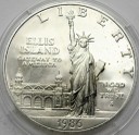 1 Dolar One Dollar SREBRO 1986 Statua Wolności, L-