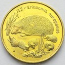 2 zł, złote 1996 Jeż Jeże stan 1
