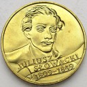 2 zł, złote 1999 Juliusz Słowacki, stan 1
