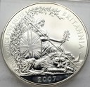 Fabulous 2007, 1 oz uncja srebra 2 funty Britannia