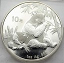 Fabulous 2007, 1 oz uncja srebra 10 juanów Panda