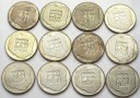 LOT 12 x 200 zł 1974 XXX LAT PRL INWESTYCJA SREBRO