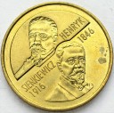 2 zł, złote 1996 Henryk Sienkiewicz stan 1-