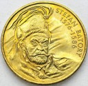 2 zł, złote 1997 Stefan Batory, stan 1-