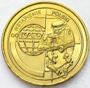 2 zł, złote 1999 Wstąpienie Polski do NATO st.1-/1