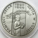 20 zł złotych 2004 Getto w Łodzi, stan 1