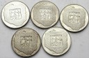 LOT 5 x 200 zł 1974 XXX LAT PRL INWESTYCJA SREBRO