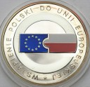 10 zł złotych 2004 Unia Europejska UE, stan L