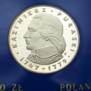 100 zł złotych 1976 Kazimierz Pułaski stan L