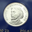 100 zł złotych 1979 Henryk Wieniawski st.L PIĘKNA