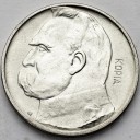 KOPIA 2 zł złote Józef Piłsudski 1936. SREBRO