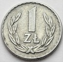 1 zł, jeden złoty 1957, stan 3+/2-