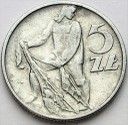 5 zł, pięć złotych z Rybakiem 1958 wąskie 8 stan 3