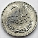 20 gr, dwadzieścia groszy 1966, stan 2