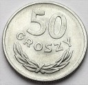 50 gr, pięćdziesiąt groszy 1949, stan 1-