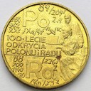 2 zł złote 1998 Polon i Rad Skłodowska, stan 1-