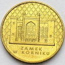 2 zł złote 1998 Zamek w Kórniku, stan 1-