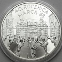 10 zł złotych 2008 40 rocznica Marca '68, stan L