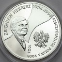 10 zł złotych 2008 Zbigniew Herbert, stan L