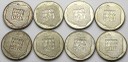 LOT 8 x 200 zł 1974 XXX LAT PRL INWESTYCJA SREBRO