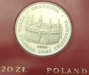 20 zł złotych 1981 PRÓBA MN Barbakan w Krakowie