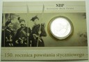 10 zł złotych 2013 Powstanie Styczniowe, stan L