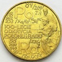 2 zł złote 1998 Polon i Rad Skłodowska, stan 1-/1