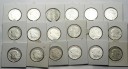 LOT 18 x 5 zł Głowa kobiety, INWESTYCJA AG SREBRO