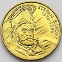 2 zł, złote 1997 Stefan Batory, stan 1-