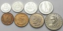 1977 r. monety 10, 50 gr 1, 2, 5 zł, Nowotko, Prus