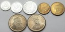 1980 r. monety 10, 20 gr, 1, 2, 5 zł, Chrobry
