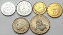 1982 r. monety 50 gr, 1, 2, 5 zł Krzywousty, Prus