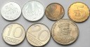 1986 r. monety 50 gr, 1, 2, 5, 10 zł, Łokietek