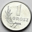 1 gr 1949, jeden grosz 1949, stan 1