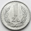 1 zł 1957, jeden złoty 1957, stan 1/1-, PIĘKNA