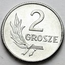 2 gr 1949, dwa grosze 1949, stan 1