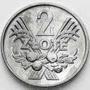 2 zł 1960 Jagody, dwa złote 1960 Jagódki stan 1