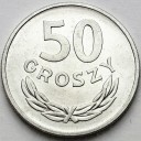 50 gr 1957, pięćdziesiąt groszy, stan 1
