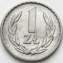 1 zł 1968, jeden złoty 1968, stan 1/1-