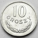 10 gr 1969, dziesięć groszy 1969 r., stan 1