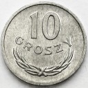 10 gr 1971, dziesięć groszy 1971 r., stan 1