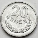 20 gr 1968, dwadzieścia groszy, stan 1