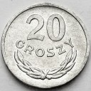 20 gr 1969 r., dwadzieścia groszy, stan 1