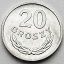 20 gr 1970 r., dwadzieścia groszy, stan 1