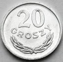 20 gr 1971 r., dwadzieścia groszy, stan 1