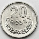 20 gr 1972 r., dwadzieścia groszy, stan 1