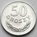 50 gr 1971 r., pięćdziesiąt groszy, stan 1