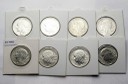LOT 8 x 5 zł Głowa kobiety, INWESTYCJA AG SREBRO
