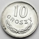 10 gr, dziesięć groszy 1965, stan 1-